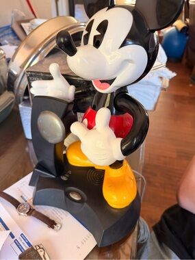 Disney Black White Red Yellow Mickey Mouse Phone Holder